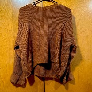 Boohoo Brown Sweater